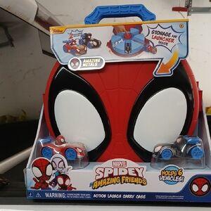 Marvel Spidey Action Launch Carry Case.  NIB